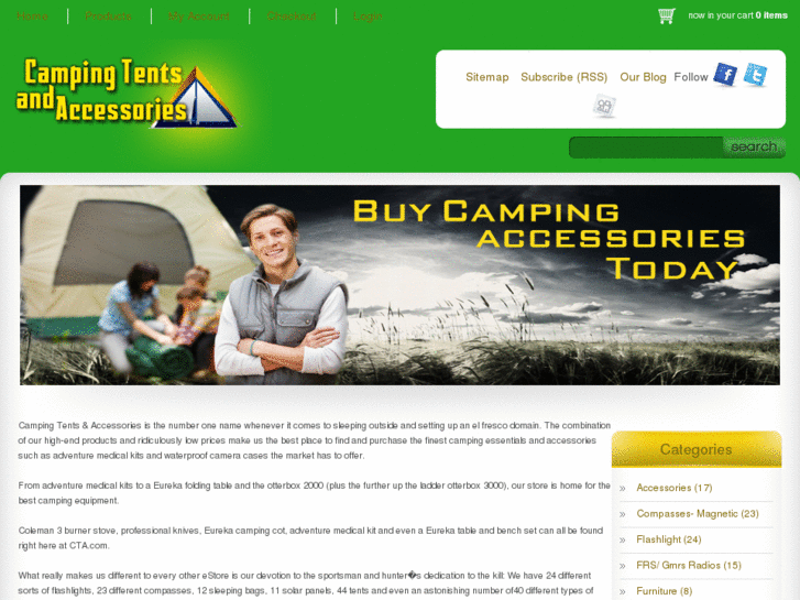 www.campingtentsandaccessories.com