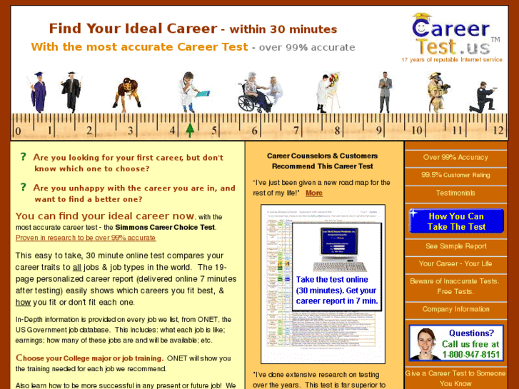 www.careertest.us