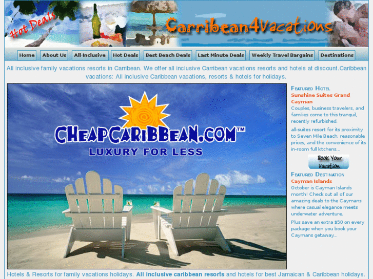 www.carribean4vacations.com