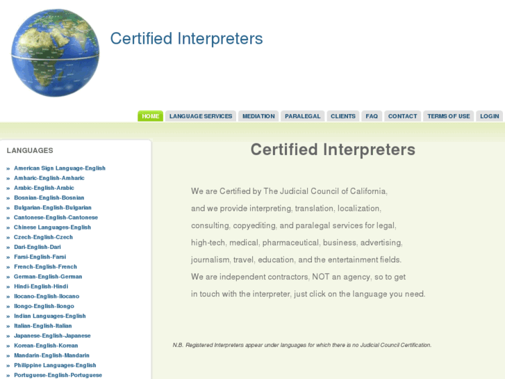 www.certifiedinterpreters.org