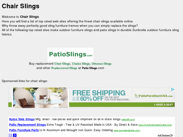 www.chairslings.com