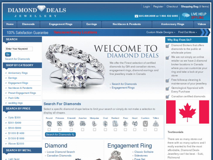 www.diamonddeals.ca