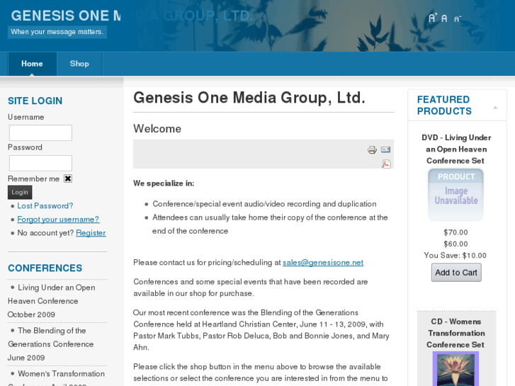 www.genesisone.net