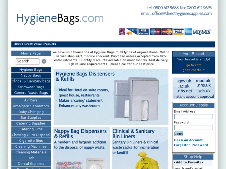 www.hygienebags.com