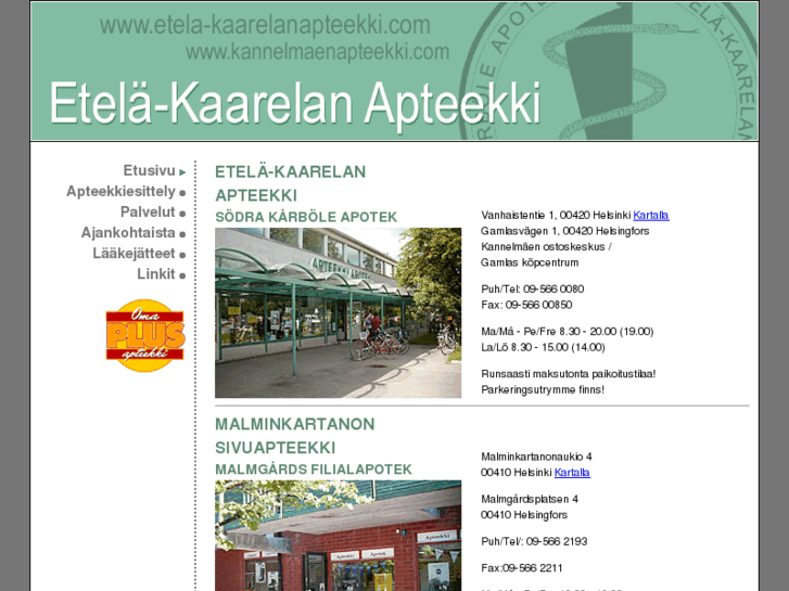 www.kannelmaenapteekki.com