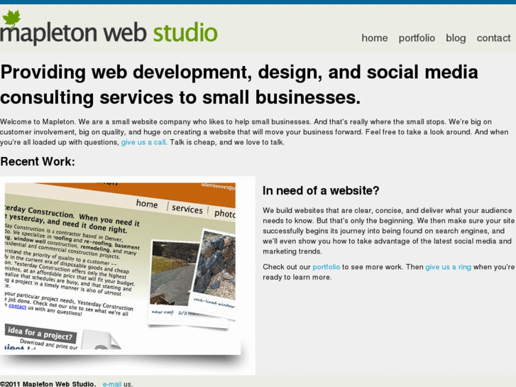 www.mapletonstudio.com