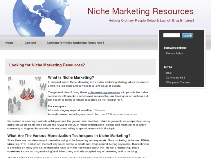 www.nichemarketingresources.com