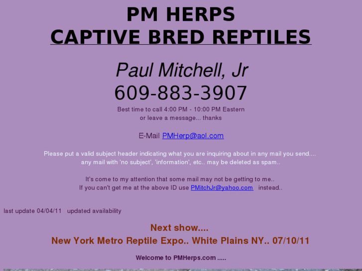 www.pmherps.com