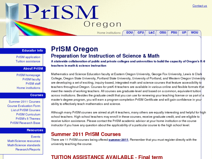 www.prismoregon.org