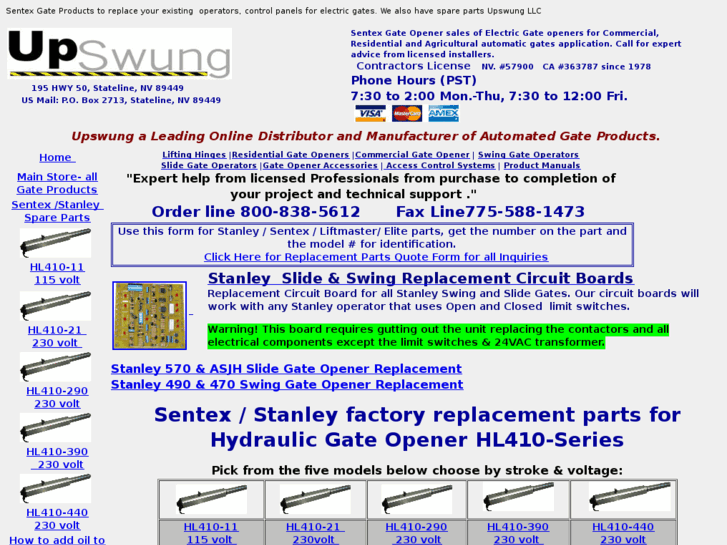 www.sentex-parts.com