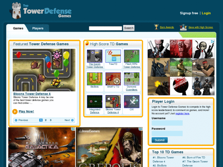 www.toptowerdefensegames.com