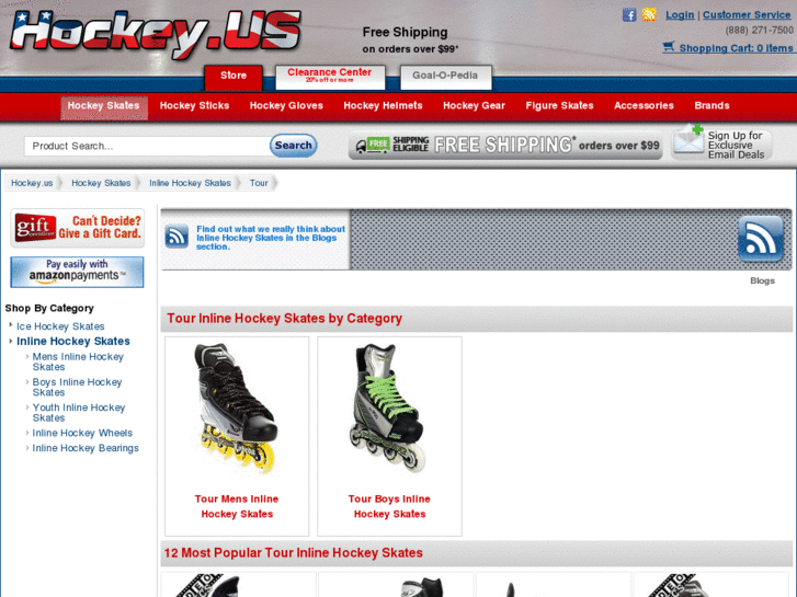 www.tourrollerhockeyskates.com