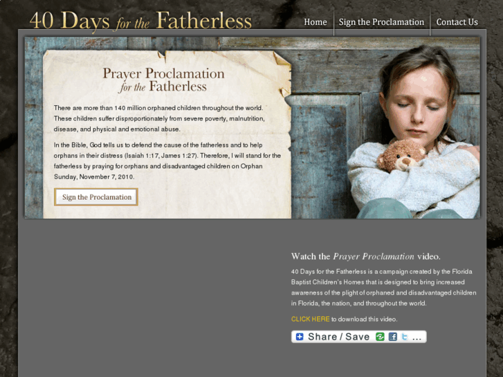 www.40daysforthefatherless.com