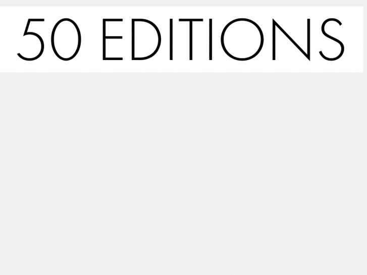 www.50editions.com