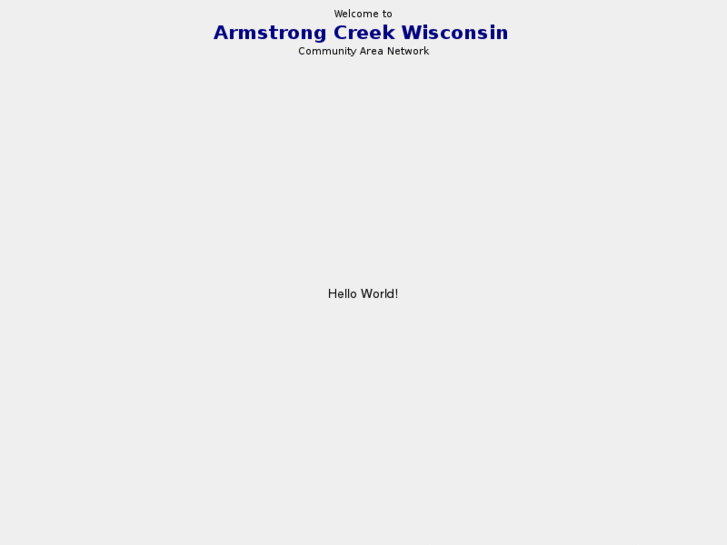 www.armstrongcreekwisconsin.com