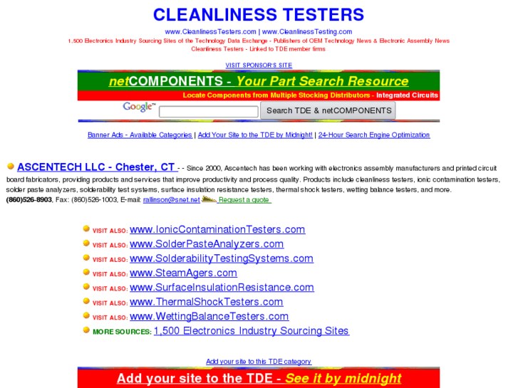 www.cleanlinesstesters.com