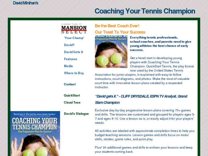 www.coachingyourtennischampion.com