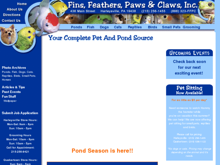 www.finsfeatherspawsclaws.com