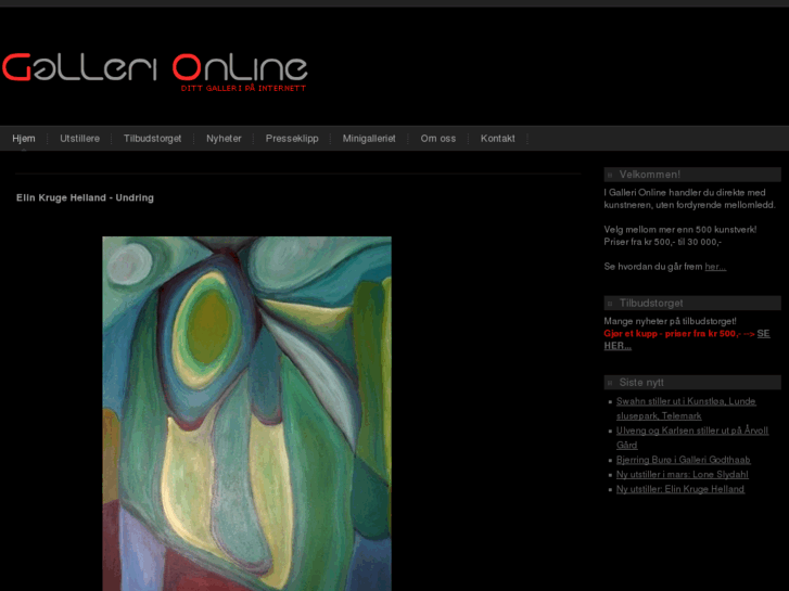 www.gallerionline.no