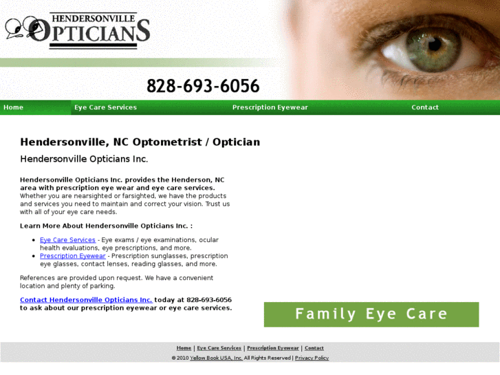 www.hendersonvilleopticians.com