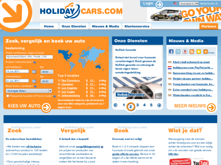 www.holidaycars.nl