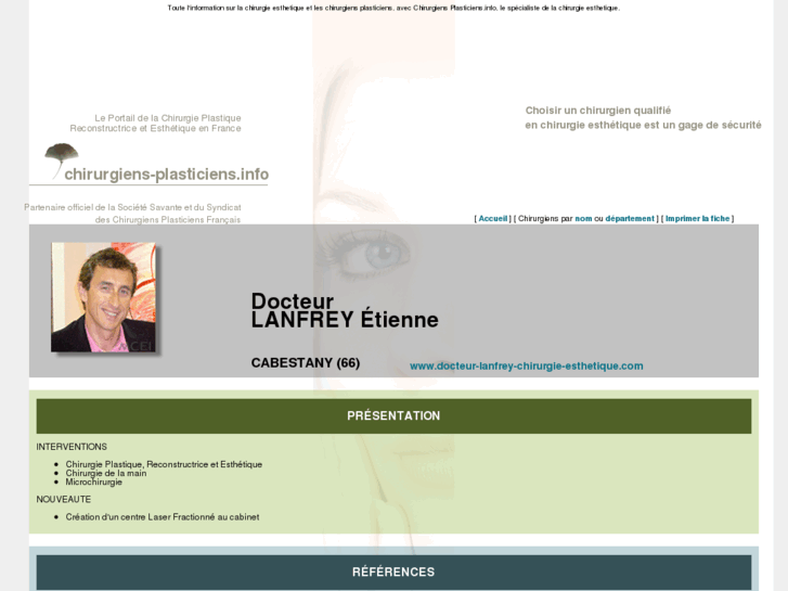 www.lanfrey-chirurgie-esthetique.com