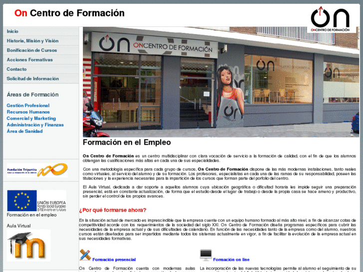 www.oncentrodeformacion.es