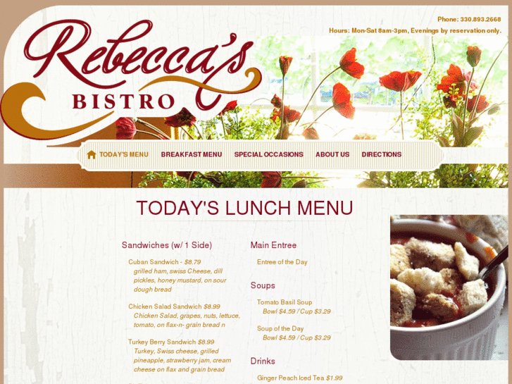 www.rebeccasbistro.com