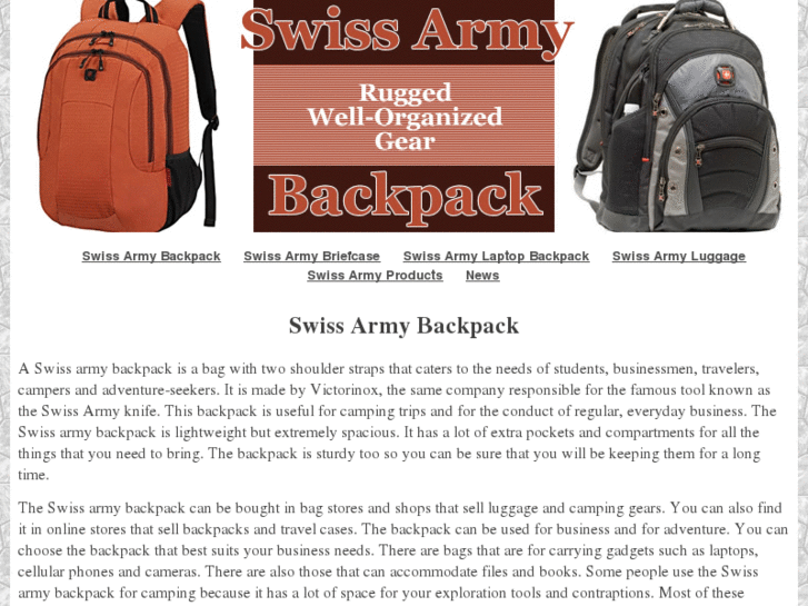 www.swissarmybackpack.com