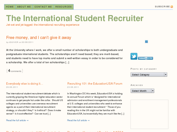 www.theinternationalstudentrecruiter.com