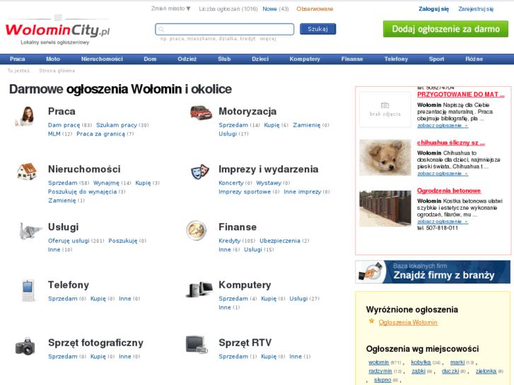 www.wolomincity.pl