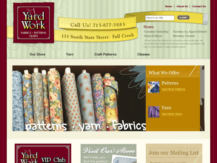 www.yardworkfabrics.com