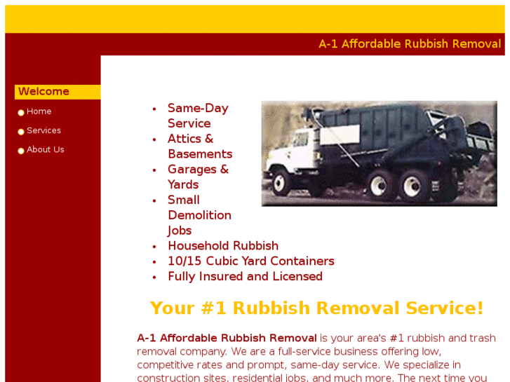 www.a1rubbish.biz