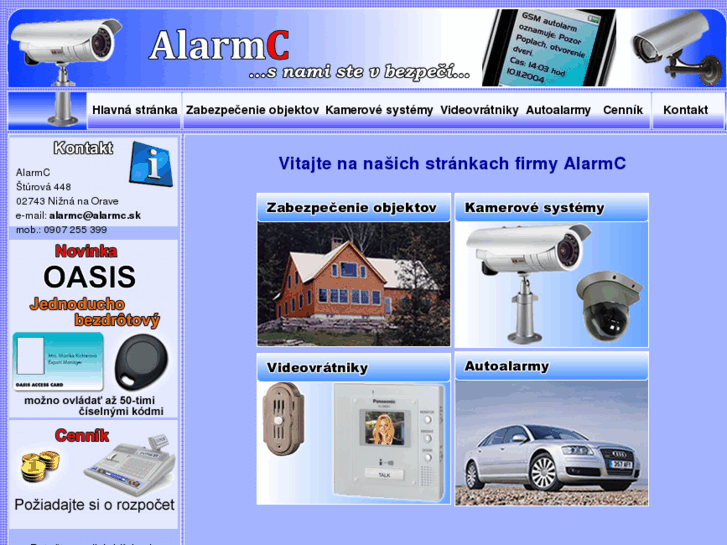 www.alarmc.sk