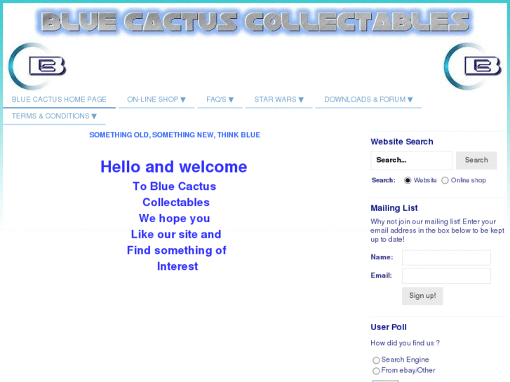 www.bluecactuscollectables.com