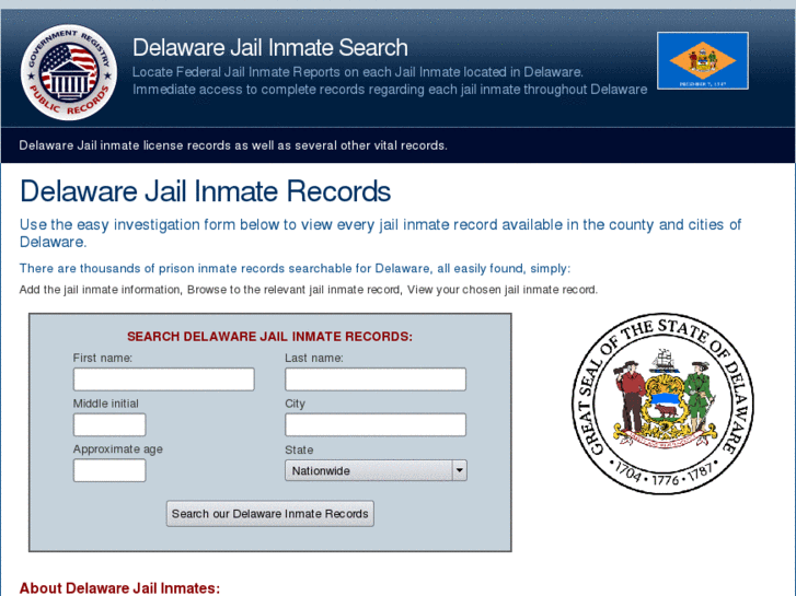 www.delawarejailinmates.org