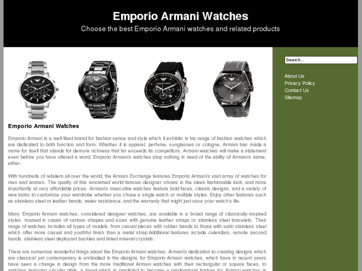 www.emporioarmaniwatches.org