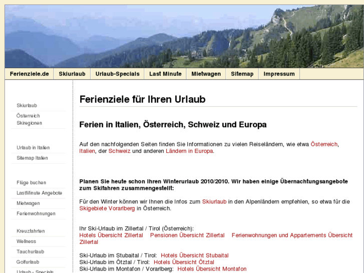 www.ferienziele.de