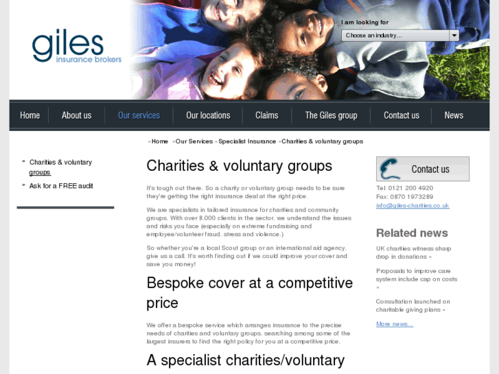 www.giles-charities.com