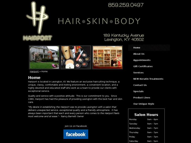 www.hairportlexington.com