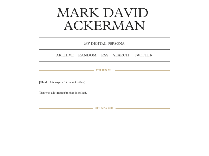 www.markdavidackerman.com