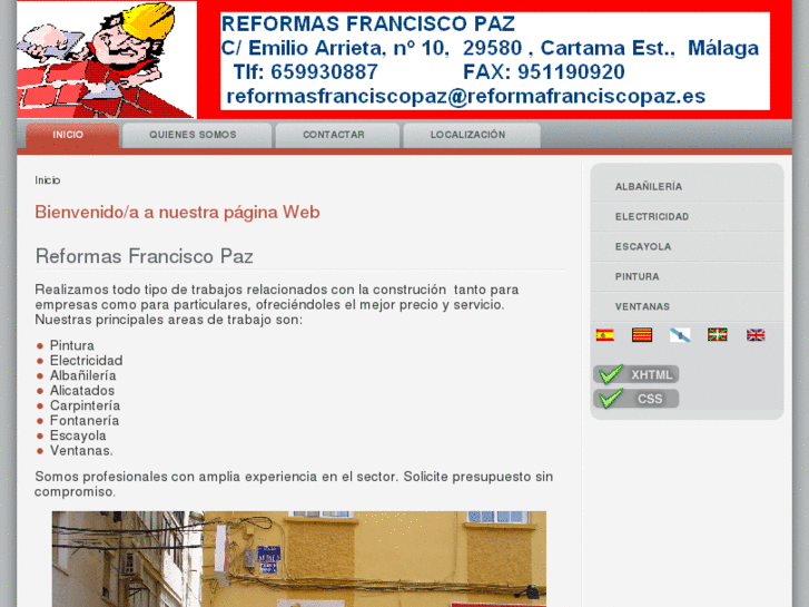 www.reformasfranciscopaz.es