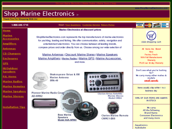 www.shopmarineelectronics.com