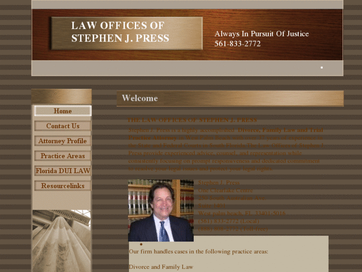 www.stevepresslaw.com