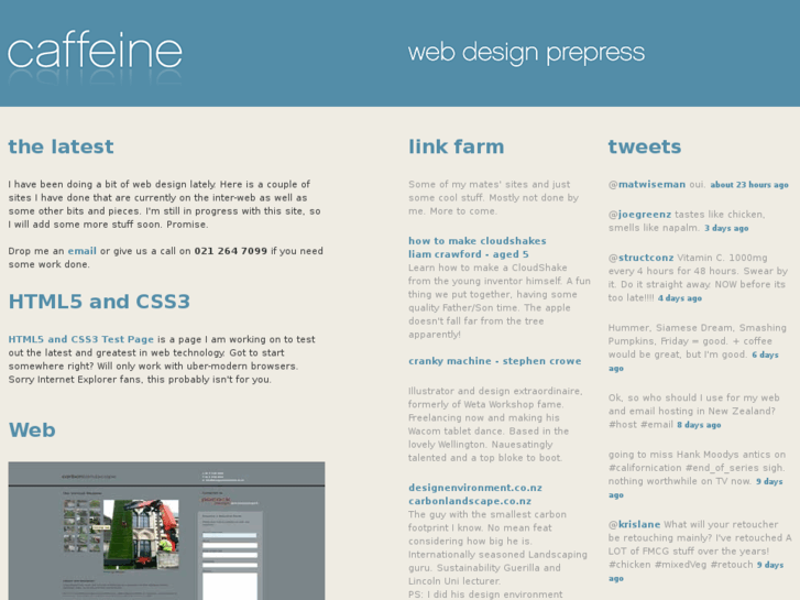 www.caffeine.net.nz