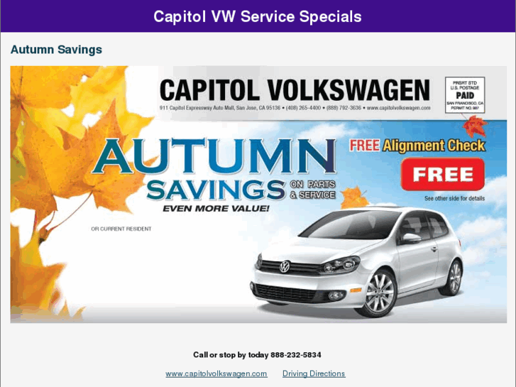 www.capitolvwservicespecials.com