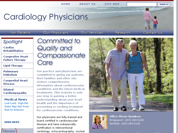 www.cardiologyphysiciansct.com