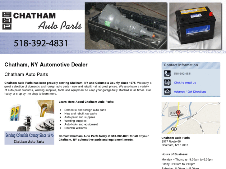 www.chathamautoparts.com