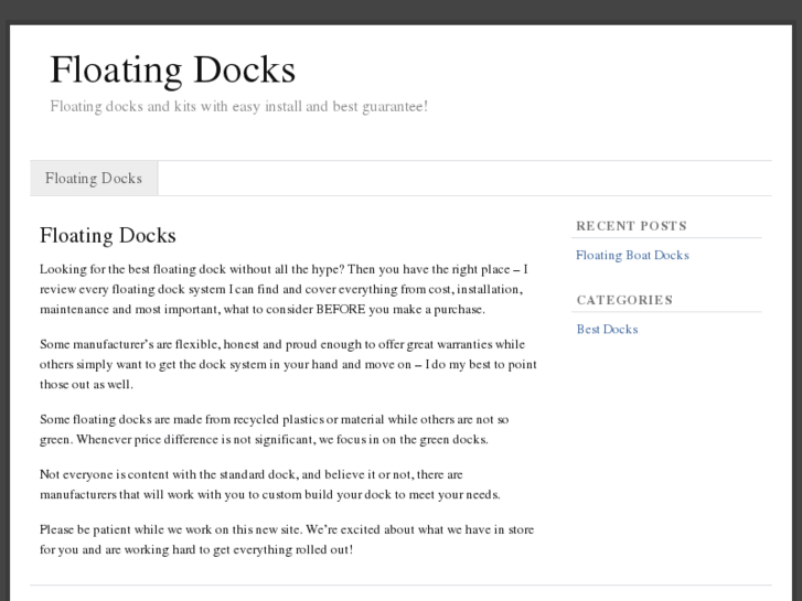www.floatingboatdocks.org