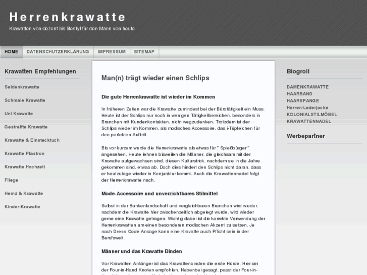 www.herrenkrawatte.com